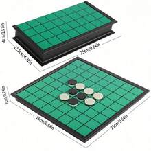 1PC Othello Board Game Original, Classic Strategy Board Game With Folding Magnetic Board For Home And Travel