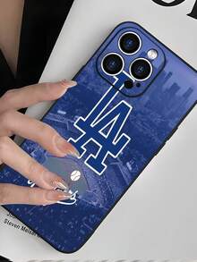 LA Dodgers Phone Case Baseball Stadium City Skyline Blue Protective Cover For  All-Over Print Mixed Color Phone Case For 17 PRO MAX/17 AIR/15 ProMax/16 PROMAX/Galaxy S22/S23/S24/S23 Plus/S24 Ul - Pha màu 1 - Xem 2
