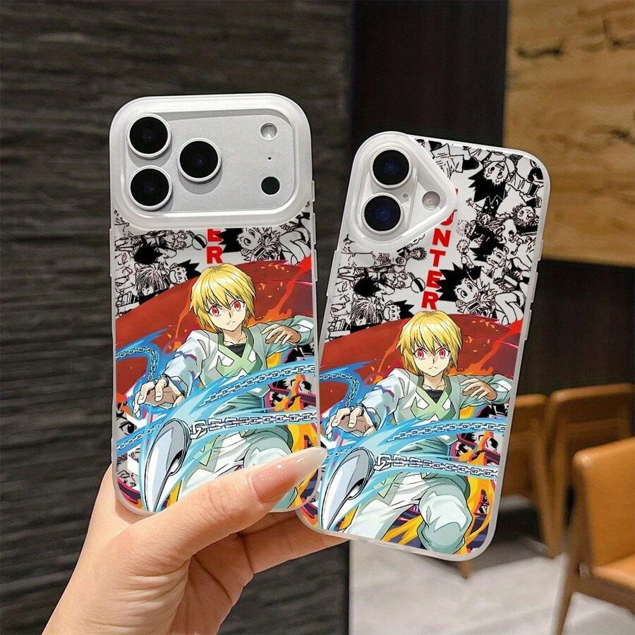 Hot Anime Hunters X Hunters Phone Case For  17 16e 16 15 14 13 12 11 Pro Max Mini Air XR XS X 7 8 Plus Soft TPU Matte Back Cover Funda Para  17 Pro Forros Para  Cheap  17 Case Valentine's Day - 混合顏色 - 查看 1