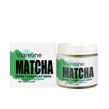 Viarellin 抹茶毛孔清洁泥面膜，150克 | 深层清洁面部泥面膜，打造透亮肌肤 - 彩色 - 查看 1