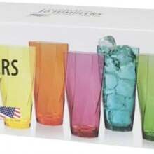 CreativeWare Twist 24-Ounce Tumblers, Set of 10 - como se muestra en la figura - Ver 3