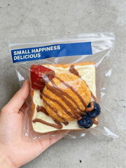 1pc Simulation Seaweed Toast, Soft And Slow-Rebound Decompression Simulation Seaweed Toast, Food Prop, Simulate Food Model, Soft And Fluffy Simulate Food, Squeezeable Prop, Suitable For Home Kitchen Party Decorations, Photography Props, Gifts, Birthday And Graduation Ceremonies, Etc.(Suitable For Ages 14 And Up.Not For Infants Or Toddlers.Prevent Accidental Ingestion.)