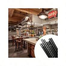 Heat-Resistant Alloy Chopsticks - Glass Fiber Polymer Material, Durable & Unbreakable For Home, Hotel & Restaurant Use - màu đen - Xem 4