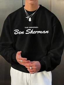 Men's HoodiePlus Size Men's New Sweatshirt, Sports Casual Streetwear, Interesting Emo Pattern Band Sweatshirt, Basketball, Cheap, Men's Set, Manfinity, Youngboy Never Broke Again, Friends TV Show Sweatpants, Anime, Halloween Streetwear Hoodies, Black Sports Sweatshirt, Ben Sherman English Print Long Sleeve Casual Sweatshirt, White English Print Pattern Versatile Sports Sweatshirt, Y2K Style, Minimalist Style, Suitable For Daily Wear , Fall Winter Hoodie For Men Mens Hoodie Graphic Men's Hoodie Men's Tracksuit - Black - View 7