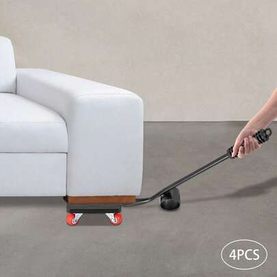Heavy Furniture Lifter Lifting Easy Moving Slider Mover Tool Set Caster Roller