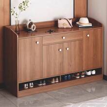 Zapatero Económico Retro 118.4x29.8x90cm Marrón - Multicolor - Ver 3