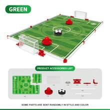 Children's Table Soccer Battle Game Toy Set Includes Playing Field Board, Goals, Soccer Ball, And Operating Accessories Realistic Stadium Design For Anytime, Anywhere Two-Player Interactive Fun Perfect For Home Playtime And Holiday Family Gatherings Suitable For Boys And Girls Aged 3 And Up Ideal Pretend Play Interactive Game And Party Activity - Multicolor - View 12