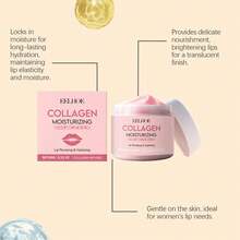 Collagen Lip Mask Overnight Sleeping Lip Plumper Balm Deeply Hydrates Collagen-Infused Lip Wrinkle Repair Moisture All Day/Night - 1 - View 5