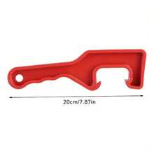 1 Plastic Paint Can Opener | 5-Gallon Paint Can Opening Wrench, Lightweight And Durable, Suitable For Household And Industrial Use, Compact Design With Easy-To-Handle Grip - Multicolor - View 7