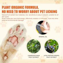 Natural Blueberry Pet Paw Balm - Protects Paws From Hot Surfaces, Moisturizes Dry Paws & Nose, Nourishes Cracked Dog Paws, Blueberry Scented Cream, For Cats & Dogs, Paw Protector - Multicolor - View 5