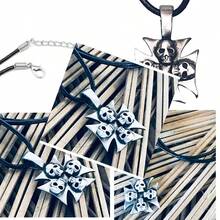 Collar piel colgante cruz hierro joyería rústica hombre - como en la foto - Ver 3