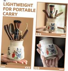 Herramientas Ceremonia Del Té Organizador De Contenedor Para Utensilios De Té Juego De Accesorio Para Preparar Casa - 1 - Ver 10