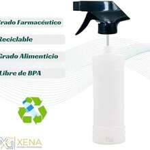4 Botellas Atomizador 1 LT Uso Industrial Rudo con Gatillo Spray para Alcohol, Limpieza y Sanitizantes - como se muestra en la figura - Ver 4