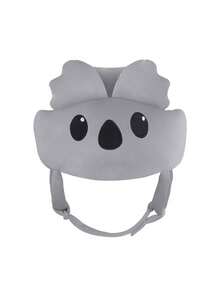 Cute Rabbit Anti-Fall Hat, Baby Anti-Fall Hat, Toddler Walking Safety Helmet, Children's Anti-Collision Head Protection Cap, Toddler Anti-Fall Head Protection Hat, Headgear, Baby Anti-Collision Gear, Suitable For All Seasons - Gray Koala - View 6