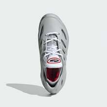 Adidas ADIFOM CLIMACOOL Classic Unisex Perforated Clogs, Lightweight Casual Sports Shoes For Summer, IF3935 - Light Gray/Metallic Silver/Red - View 2