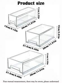 1 Stück transparente Desktop Kosmetik Aufbewahrungsbox, Schubladentyp Desktop Gesichtsmaske Sortierbox, hochkapazitive Acryl Hautpflege Produkt Aufbewahrungsbox, Desktop Displaybox, staubdichte Aufbewahrungsschublade, multifunktionale Aufbewahrungsbox, platzsparende Stapelaufbewahrung, geeignet für Schlafzimmer, Badezimmer, Schrank, Büro und andere Aufbewahrungsboxen, Heimdekoration, Heimaufbewahrungsbedarf - Transparent - Übersicht 3