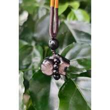 Collar ajustable pulgadas vidrio empoderamiento protección mujeres hombres collares bohemios moda lindos regalos joyería mejores amigos - Perro con collar - Ver 4