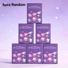 SANRIO 1/3/6 件装星夜派对魔术师时尚娃娃盲盒 - PVC桌面摆件 & 完美礼物 [产品颜色以实物为准] - 彩色 - 查看 5