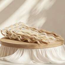 Wavy Water Ripple Hairstyle, Attached To The Hair To Increase Volume. Clip-On Hair Extensions, Suitable For Daily Styling Or For Temporary Style Changes. - Multicolor - View 6