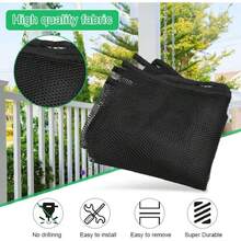 Malla de  para Niños, Red de Protección para Escaleras, Barandales, Malla para Perros, Balcones y Patios, 3 m x 77 cm, Fácil Instalación, Uso Interior y Exterior (Negro, 3 m x 77 cm),39835487 - Marrón Chocolate - Ver 5