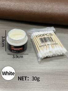 30g Black Leather Edge Repair Oil - Color Restoring Balm. Resin-Based Formula Designed To Repair Faded Or Peeling Leather Edges. Includes A Leather Edge Sealing Oil Applicator And Color Matching Tool For Repairing Damaged Leather Straps And Sealed Bag Edges. - Multicolor - View 15