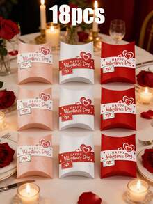 Bộ quà tặng Ngày Valentine 18/9 món, có 3 màu để lựa chọn, với thiết kế lãng mạn dành cho Ngày Valentine, bao gồm hộp quà và thẻ quà tặng. Thích hợp cho đám cưới, quà tặng Ngày Valentine, tiệc cưới, tiệc sinh nhật và các dịp tặng quà khác. Bộ quà tặng Ngày Valentine hoàn hảo. - Nhiều màu - Xem 13