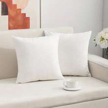 1PC/2PCS/4pcs/Set Sleek Marble Pattern Plush Pillow Cover - 18x18 Inches (Multiple Sizes Offered), Zippered Closure, Farmhouse Square Sham, Chic Decor Accent For Home/Living Room/Bedroom/Car/Hotel/Patio (Pillow Inserts Not Included) - 彩色 - 查看 2