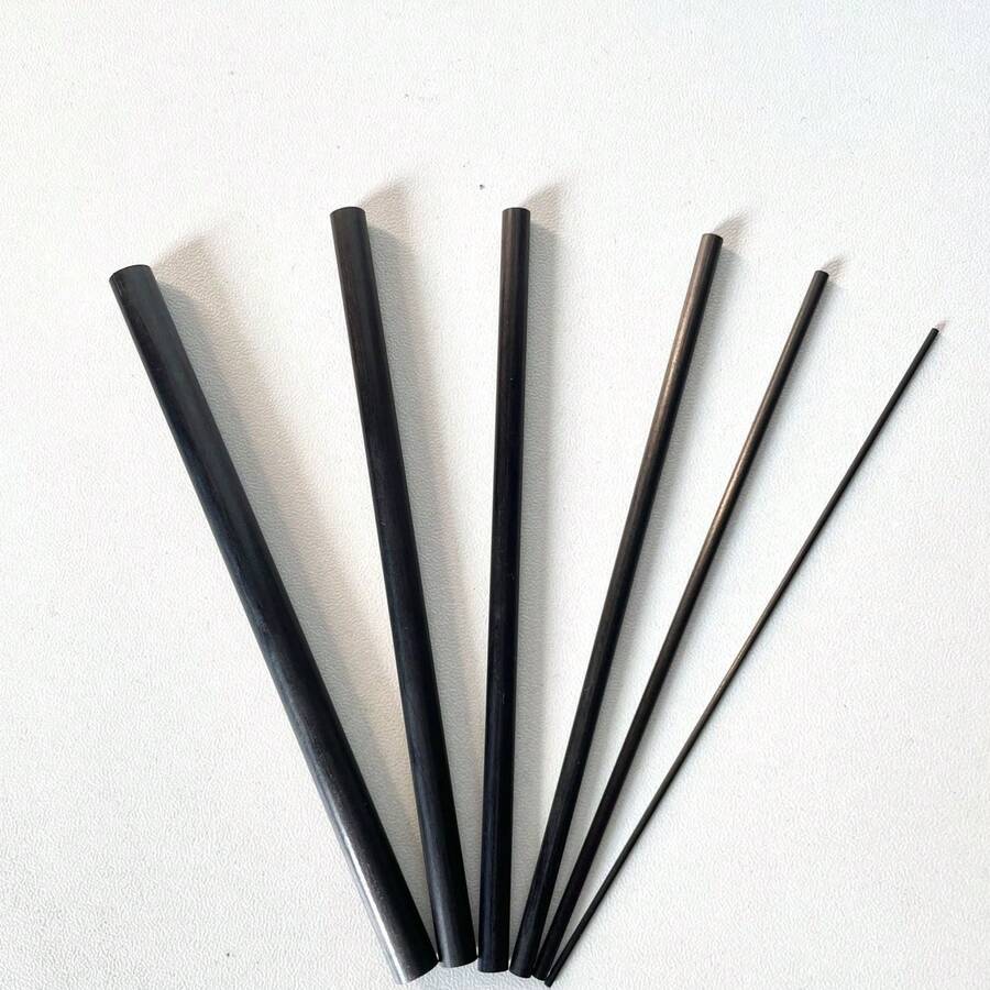 Fishing Rod Repair Kit, Includes 6pcs Double Foot Guides, 18pcs Ceramic Guides, 9pcs Rod Tips, 6pcs Carbon Fiber Rod Repair Blanks - Set - View 1