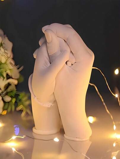 100g/200g/400g/600g/800g Commemorative Hand Molding Powder Set, 3D Stereo Couple Casting Hand & Foot Print DIY Mold Powder, Perfect Gift For Adults, Couples And Families For Valentine's Day, Mother's Day, Christmas, Also Suitable For Christmas, Halloween, Thanksgiving And Back To School With Friends To Create Unique Memorabilia, Expressing Love And Cherishing Memories!