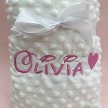 0-18 Mesi Copertina con pois e ciuccio, Copertina personalizzata con pois e ciuccio, Copertina con pois e ciuccio, Copertina personalizzata per bebè, Copertina avvolgente per bebè, Copertina per passeggino, Biancheria per culla, Regalo per neonato, Copertina personalizzata per bebè, Copertina personalizzata per neonato da passeggino con nome, Copertina di morbida e vellutata, Coperta di , Regalo - Multicolore - Visualizzare 7