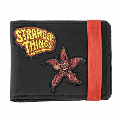 Cerdá Stranger Things Faux Leather Wallet - Compact And Stylish Wallet With Compartments For Cards, Bills And Documents, Ideal For Fans ⚫ FREE Shipping ✅ 24/48h Delivery To Spain (Peninsula)