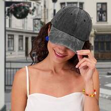 146th Airlift Wing Outdoor Unisex Washed Denim Baseball Cap - Màu 1 - Xem 3