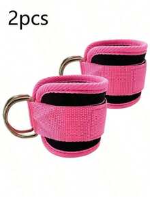 1pc/2pcs Power Training Ankle Straps, Leg/Glute Strength Training Equipment, Leg Wraps Taekwondo Leg Strength Training, Sports Protective Gear, Resistance Bands Ankle Cuffs Dumbbell, Gym - Multicolor - View 5