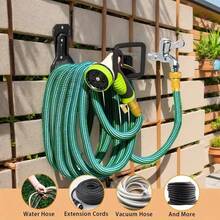 Metal Garden Hose Holder - Heavy Duty Hose Hanger Wall Mounted Water Hose Holder - Default - View 10