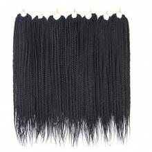 7 Packs Goddess Box Braids Crochet Hair 10/14/18/24/30 Inch Prelooped Crochet Box Braids Crochet Hair For Braiding Hair - Multicolor - View 9