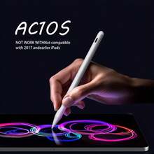 Universal Capacitive Touch Stylus Pen Compatible With IOS, Android And Microsoft Smartphones & Tablets. It Features Tilt Sensing, Anti-Mistouch Technology And High Precision, Suitable For IPad, And All Touchscreen Devices. Compatible With IOS/Android Phones And Tablets - Fast Charging - White - View 12