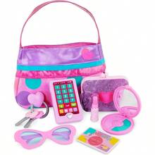 NEW Ba - Play Circle - Set de  y Belleza - Vestir Accesorios de Moda - El Juego de aparentar - Juguetes para niñas - A Partir de 3 años - Princess Purse Set - como en la foto - Ver 6