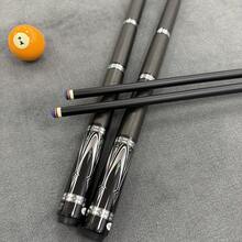 58.27-Inch Premium Pool Cue Set | 12mm Tip, Classic Pattern, Comfortable Grip | Gift For Men And Women - Black - View 7
