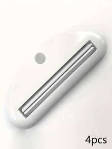 1/2/4件套牙膏管挤压器，牙膏管夹，手动牙膏分配器，多功能洗面奶分配器，浴室配件