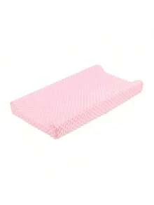 1pc Baby Massage Table Washable Cover, Soft Bubble Changing Pad Cover, Removable Diaper Changing Station Pad Cover - Multicolor - View 9