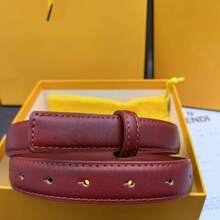 Gold Buckle + Burgundy