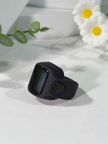 Contador de anillo clásico y sencillo, de material de resina, ligero y cómodo, conteo conveniente, contador de anillo con pantalla digital, contador de presión manual de alivio, ampliamente aplicable, disponible en varios colores, adecuado para hombres y mujeres, regalos navideños, contador de rosario electrónico, aplicable para uso comercial y doméstico, contador multifuncional - Multicolor - Ver 2