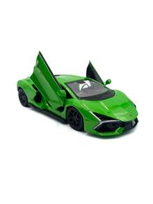 Burago 1:36 Diecast Lamborghini Revuelto, Openable Doors, Friction Powered, Metal Body, Realistic Car Model, Kids Toy, Adult Collectible, Halloween, Christmas, Valentine's Day, Birthday Gift - 彩色 - 查看 6