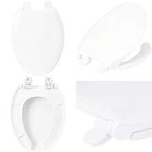 Urrea AAA102L Asiento Residencial, Alargado, Abierto, Color Hueso(default) - Multicolor - Ver 1