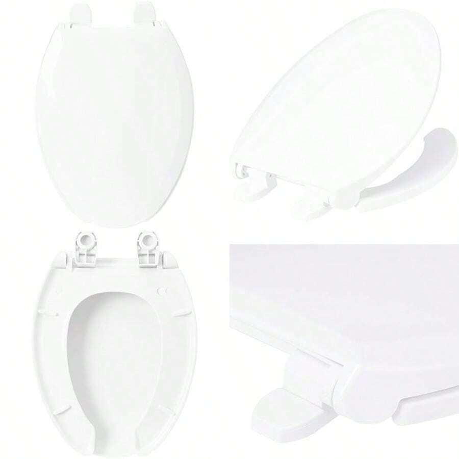 Urrea AAA102L Asiento Residencial, Alargado, Abierto, Color Hueso(default) - Multicolor - Ver 1