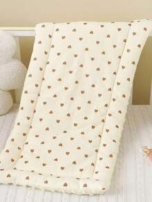 新生儿婴儿床豌豆绒小号床垫 - 彩色 - 查看 24