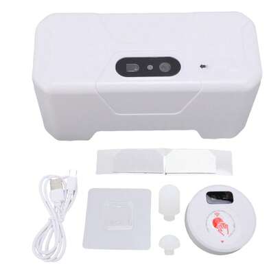 Smart Sensor Automatic Toilet Flush Kit - Hands-Free Electric Push-Button Conversion Kit, Easy Installation For Modern Bathroom, Water Saving And Optimal Hygiene.