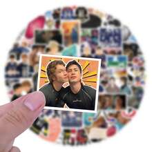 60pcs Heated Rivalry Stickers Heated Rivalry Graffiti Stickers DIY Laptop Refrigerator Luggage Phone Case Water Cup Decoration Stickers - Multicolor - View 6