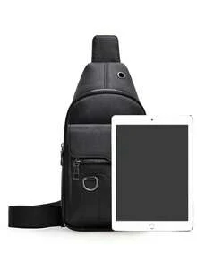 New Outdoor Men's Chest Bag, High-Quality Crossbody Bag With Large Capacity, Spring/Summer Old Money Streetwear