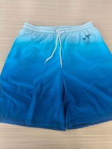 男士夏威夷风格 3D 印花休闲沙滩短裤 - 速干，抽绳腰带，夏季出游的完美选择，夏威夷风情 - 彩色 - 查看 10